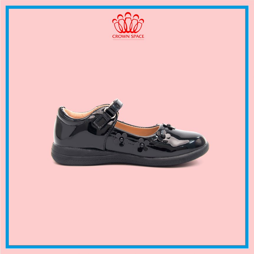 Giày Búp Bê Bé Gái Đi Học Đi Chơi Crown Space UK School Shoes CRUK3049 Nhẹ Êm Thoáng