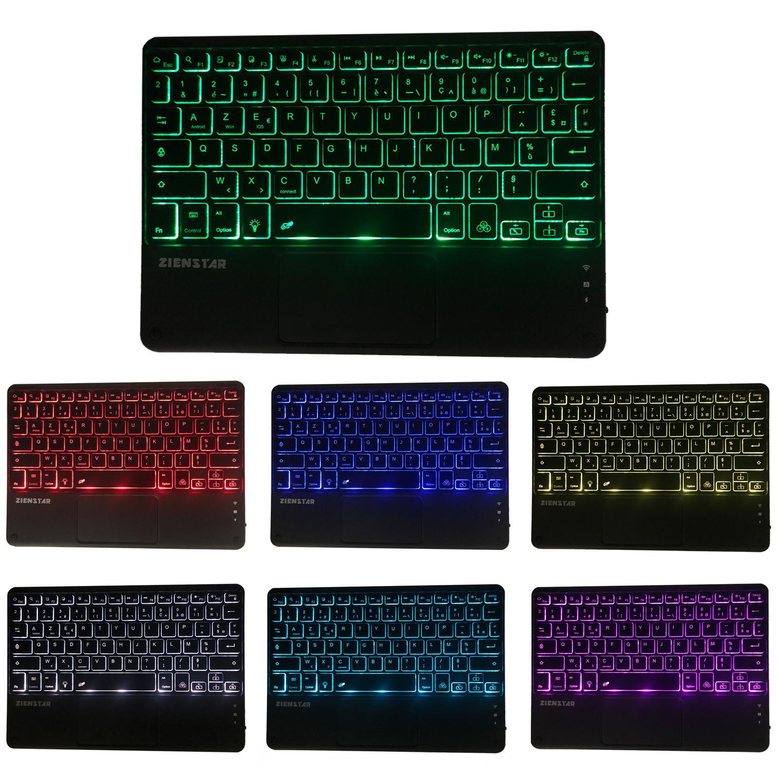 Bluetooth Wireless Keyboard with Touchpad Universal Compact for Phone Tablet