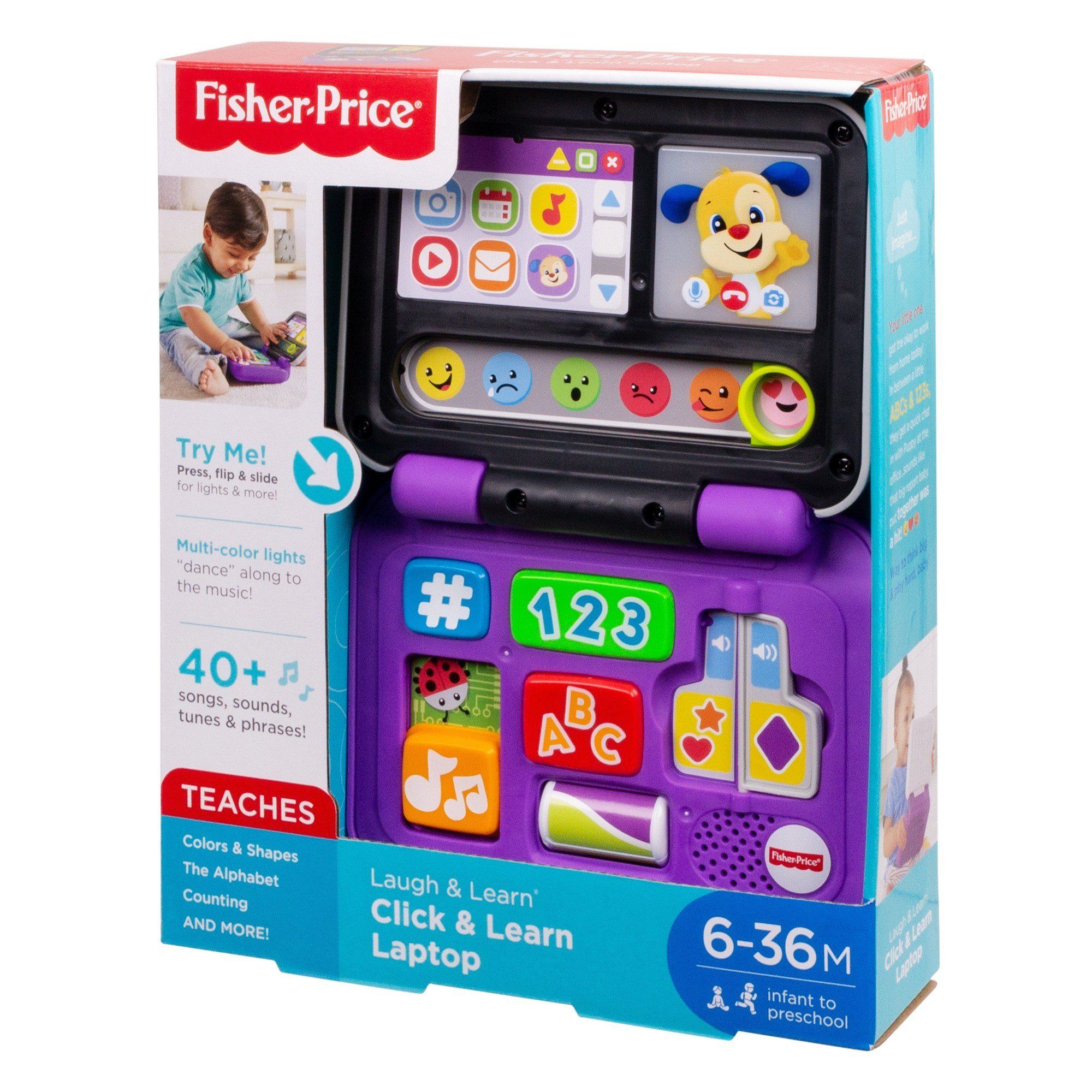 Đồ Chơi FISHER PRICE Máy Tính Tí Hon Thông Minh FNT20