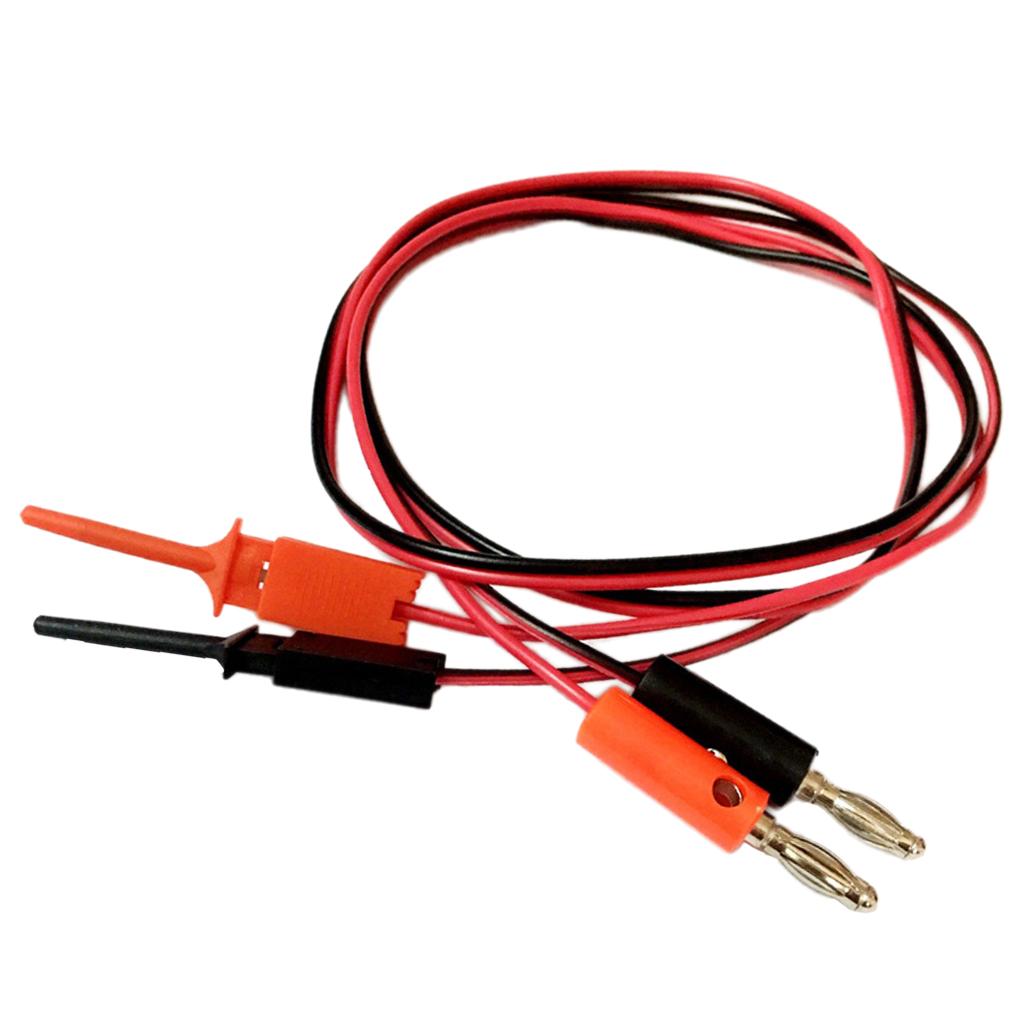 4.0mm Multimeter Banana Plug To Test Hook Wire Cable For Electrical Testing