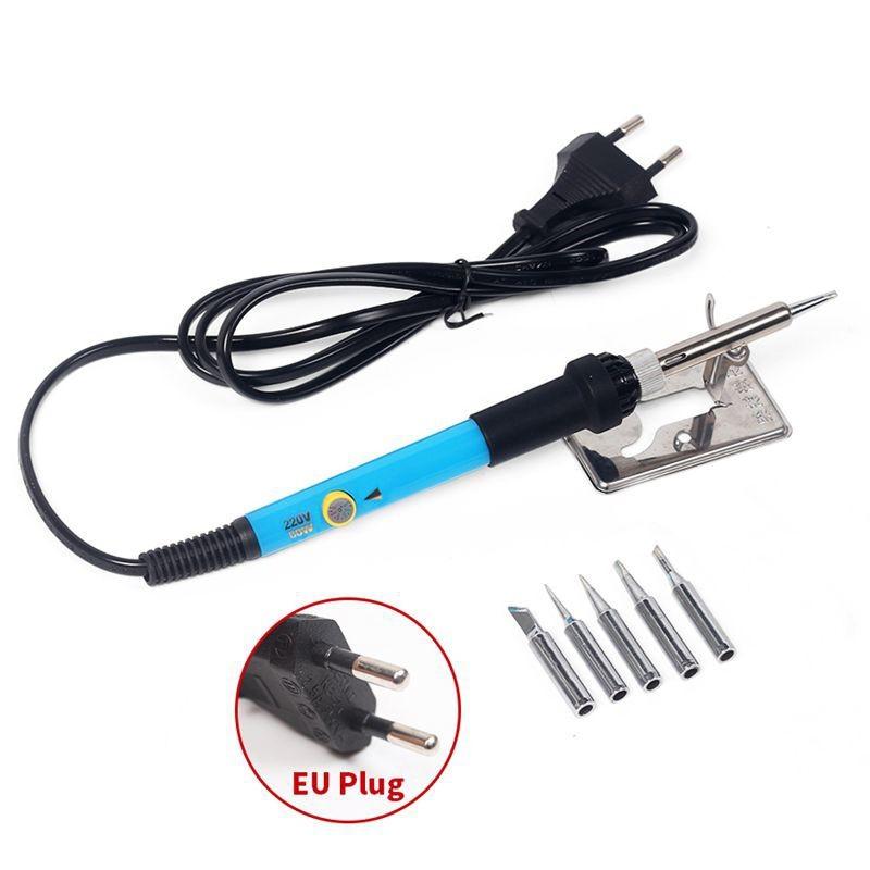 Mỏ hàn thiếc 60W có chỉnh nhiệt loại tốt gia nhiệt nhanh mối hàn mịn