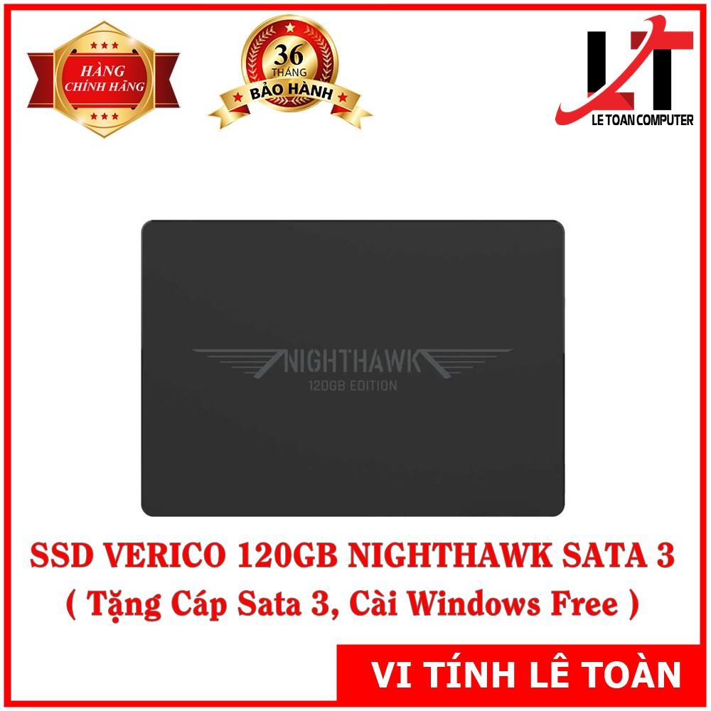 Ổ cứng SSD 120G Verico Nighthawk Sata 3 - Hàng Chính Hãng