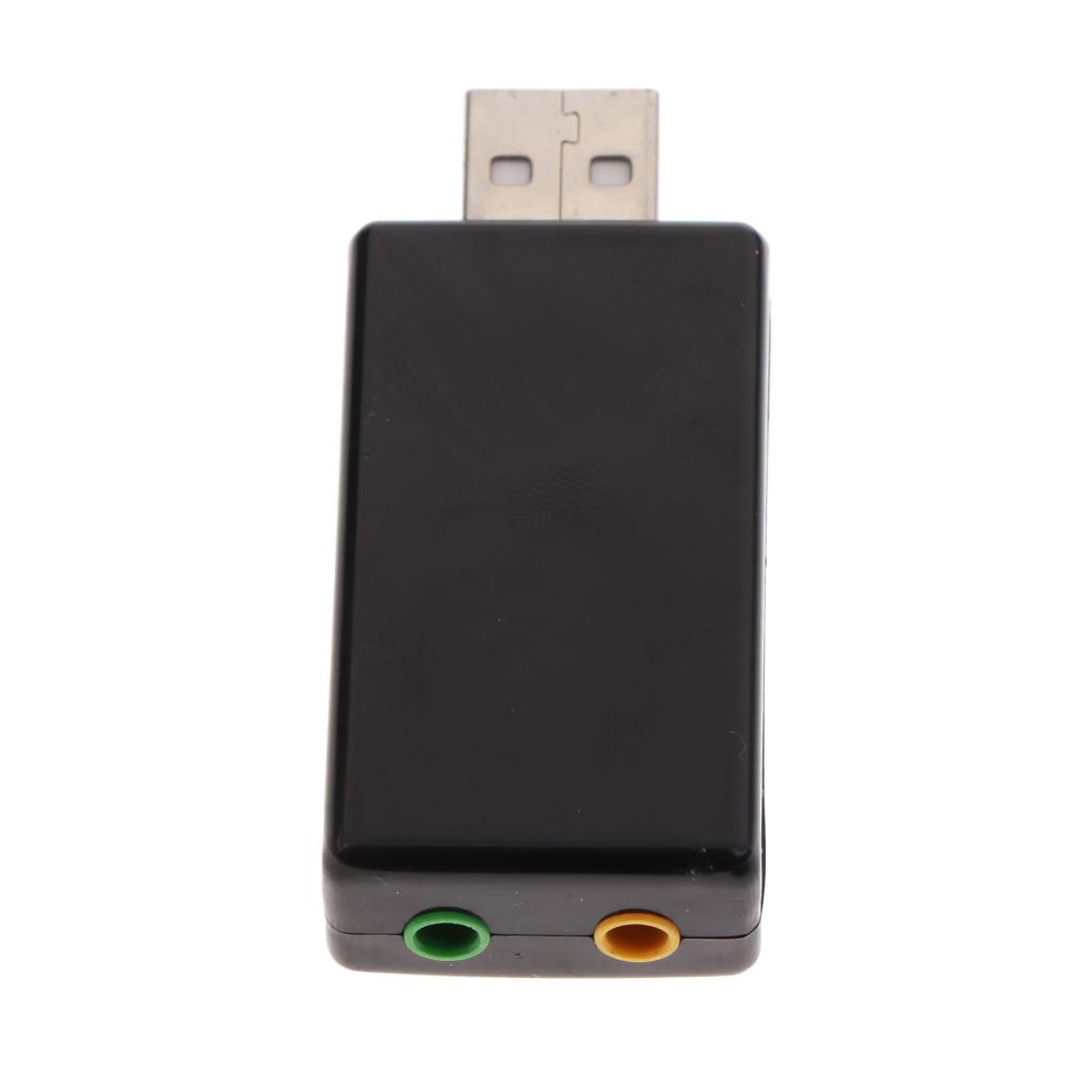 Sound Card Adapter3D Virtual 7.1CH Musical Instrument for Personal Computer