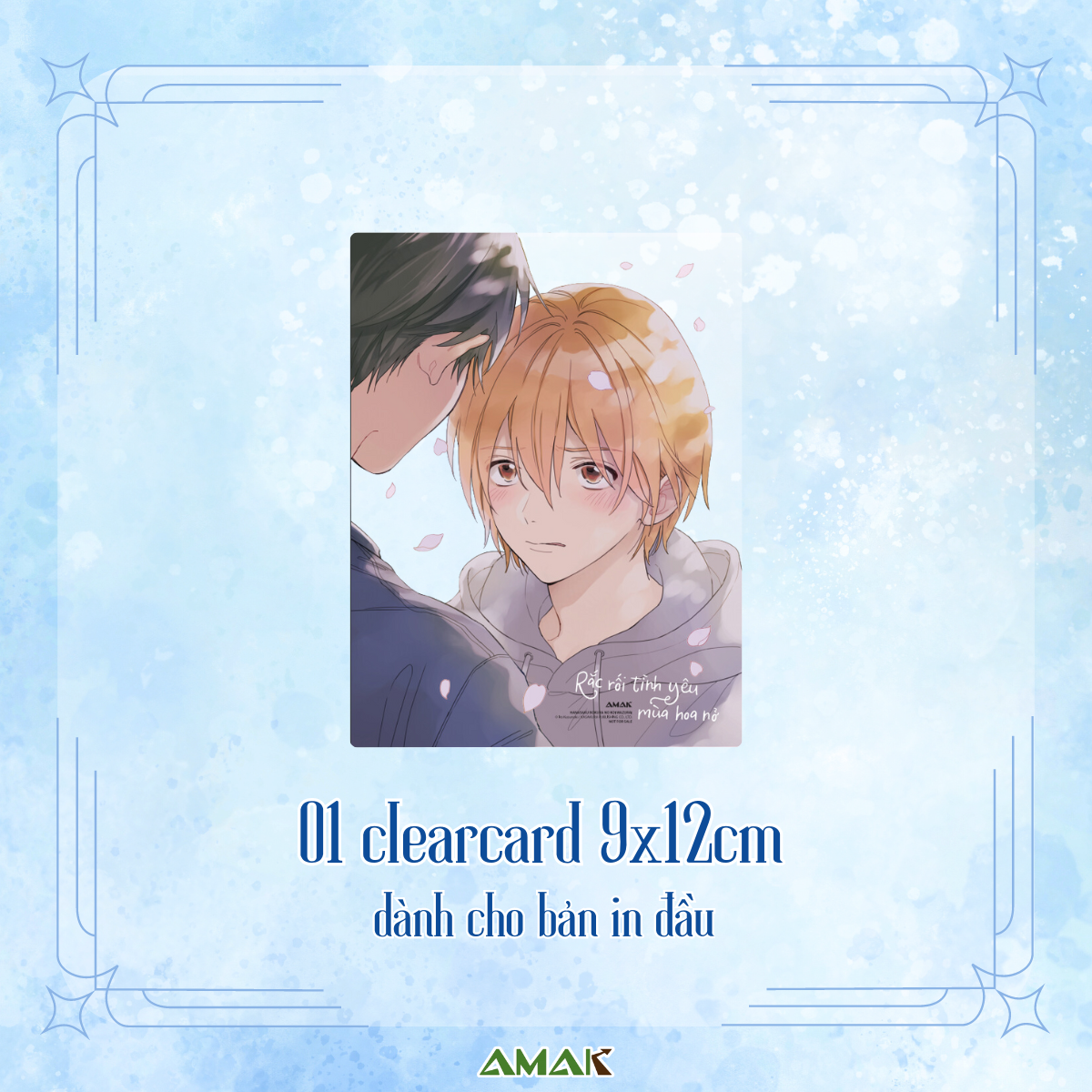 [Manga] [BL] Rắc Rối Tình Yêu Mùa Hoa Nở - Amakbooks