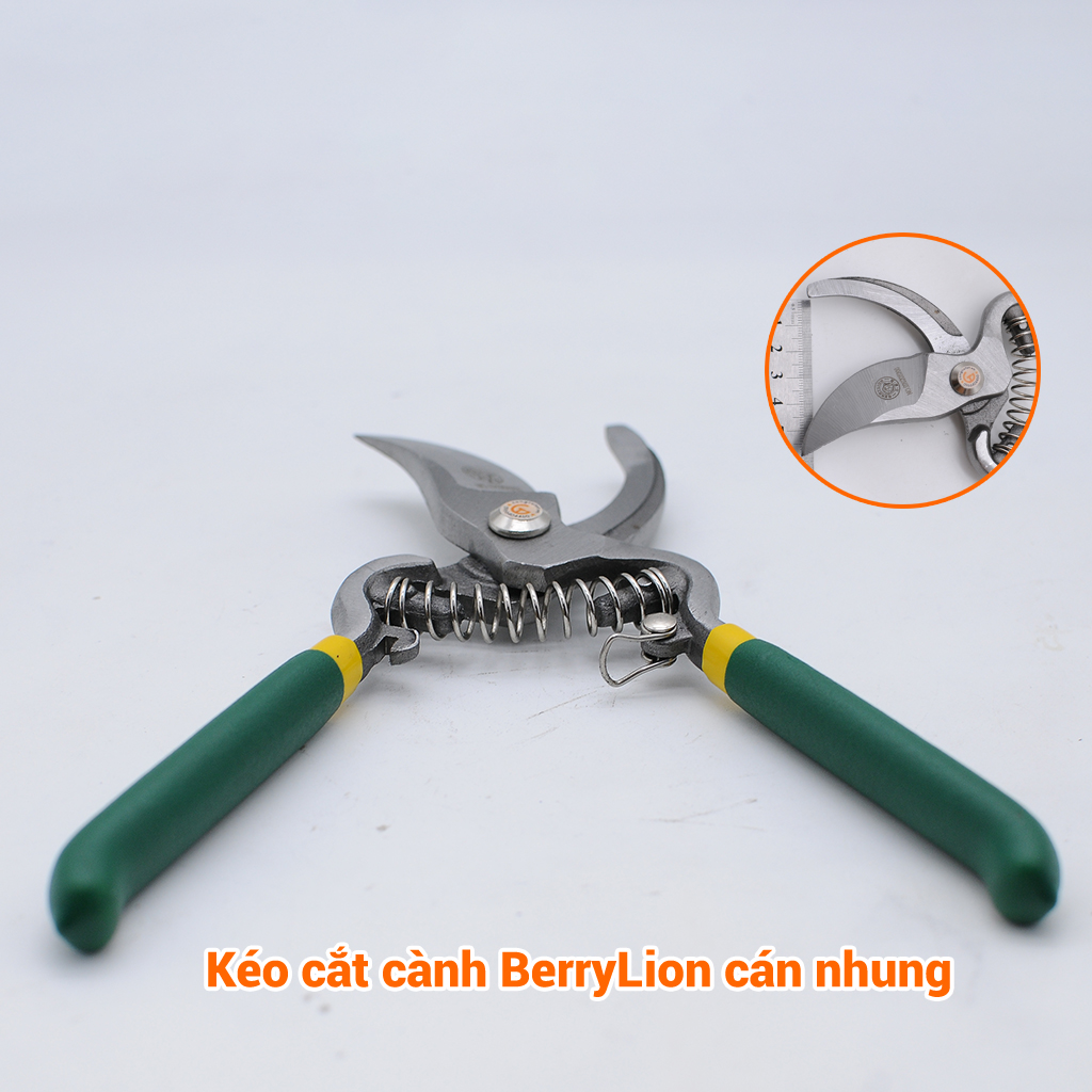 Kéo cắt cành Berrylion cán nhung 930