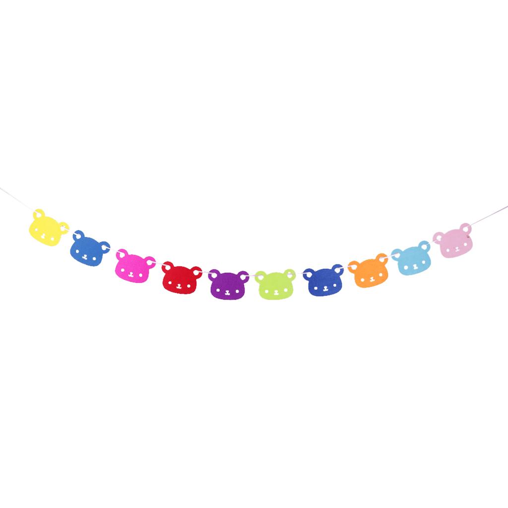 10 Pieces Kids Baby Shower Girl Boy Bunting Garland Hanging Banner Flags CHRISTENING PARTY