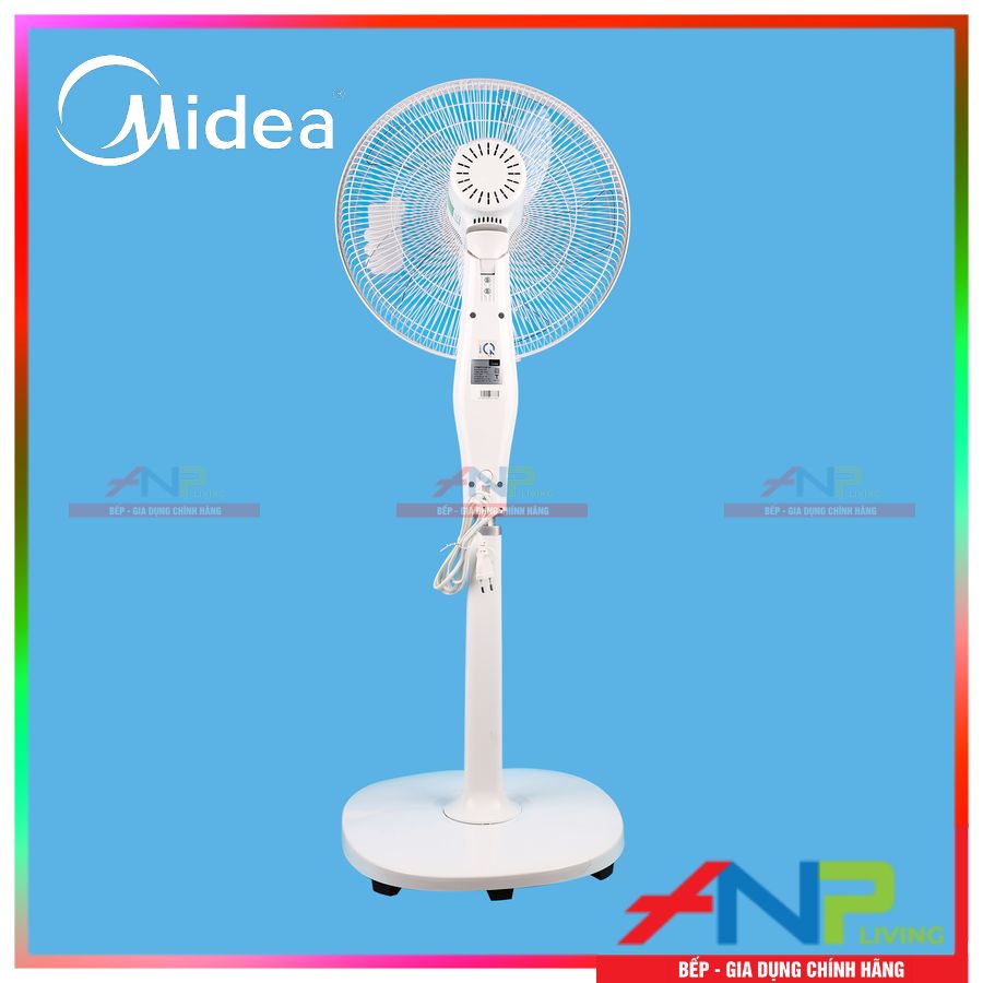 Quạt Đứng 5 Cánh Midea FS40-15DR (DC inverter 55W - Màn hình LED - Có Điều Khiển Từ Xa) - Hàng Chính Hãng