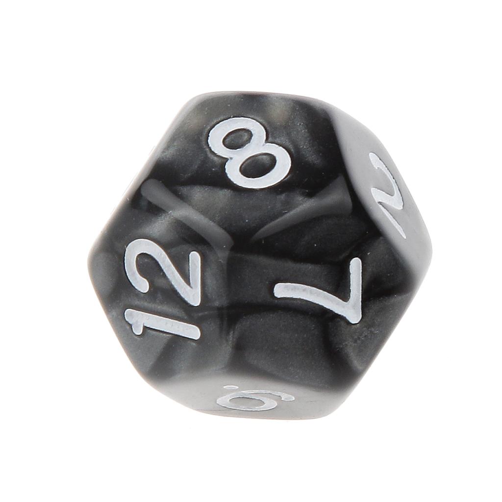 50 Miếng Dice D12 Bộ Xúc Xắc D12 Dành Cho Phụ Kiện MTG RPG D \u0026 D