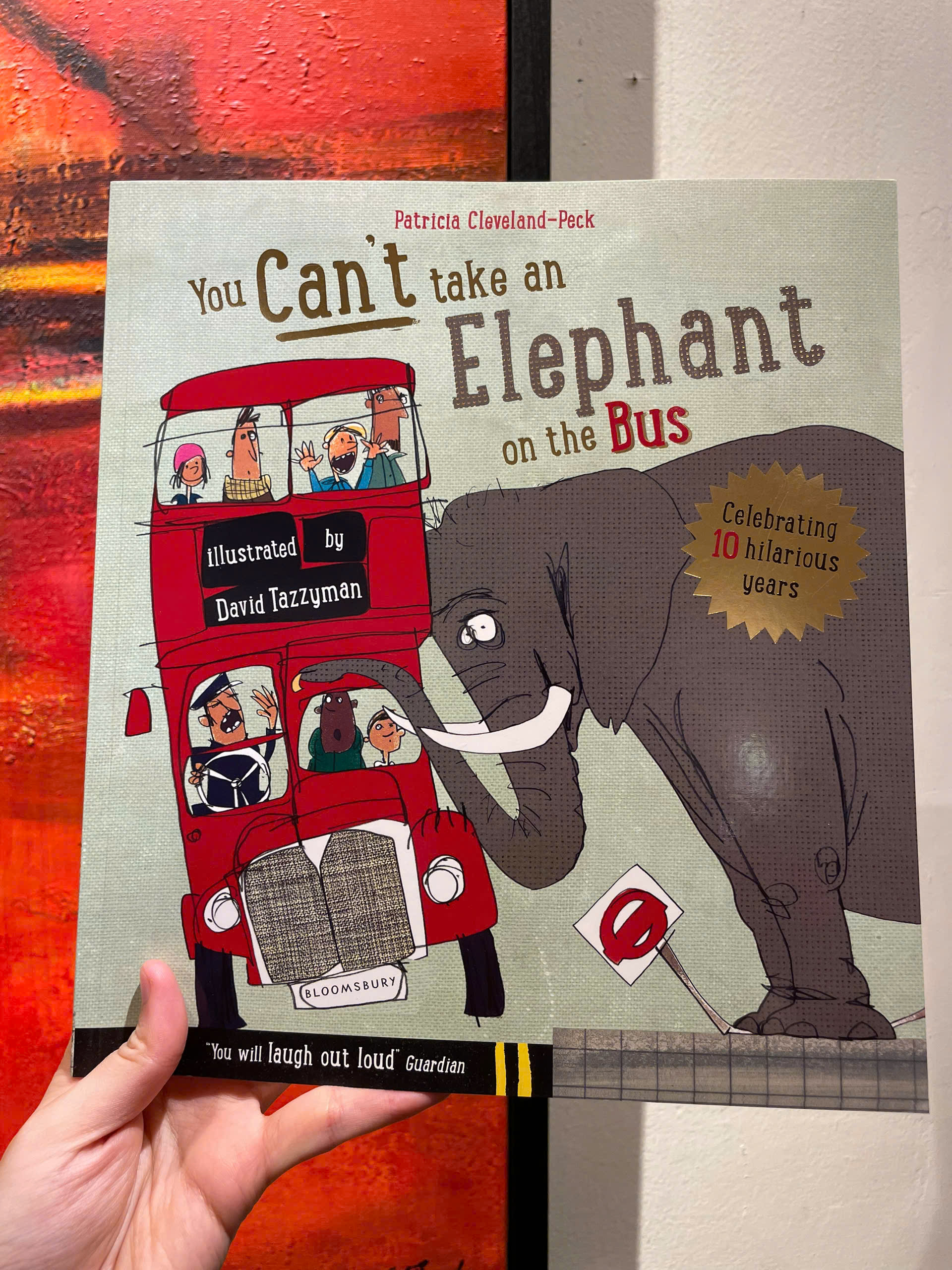You Cant Take an Elephant on the Bus by Patricia Cleveland-Peck - Children Picture book