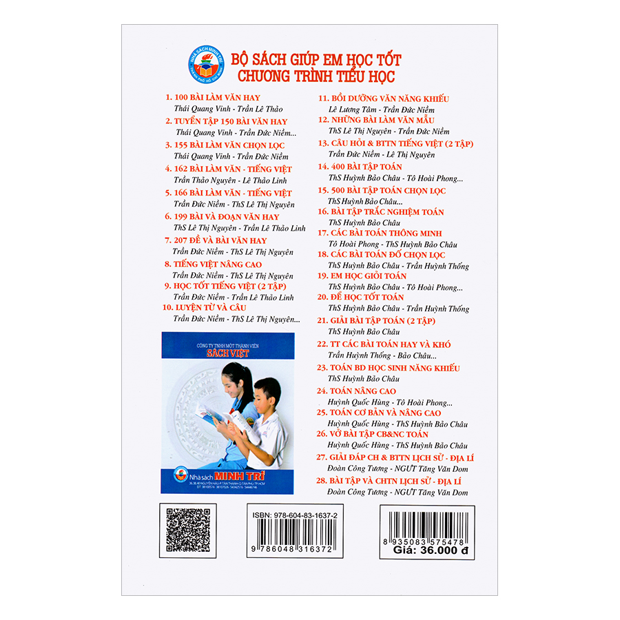 Các Bài Toán Thông Minh Chọn Lọc Lớp 2