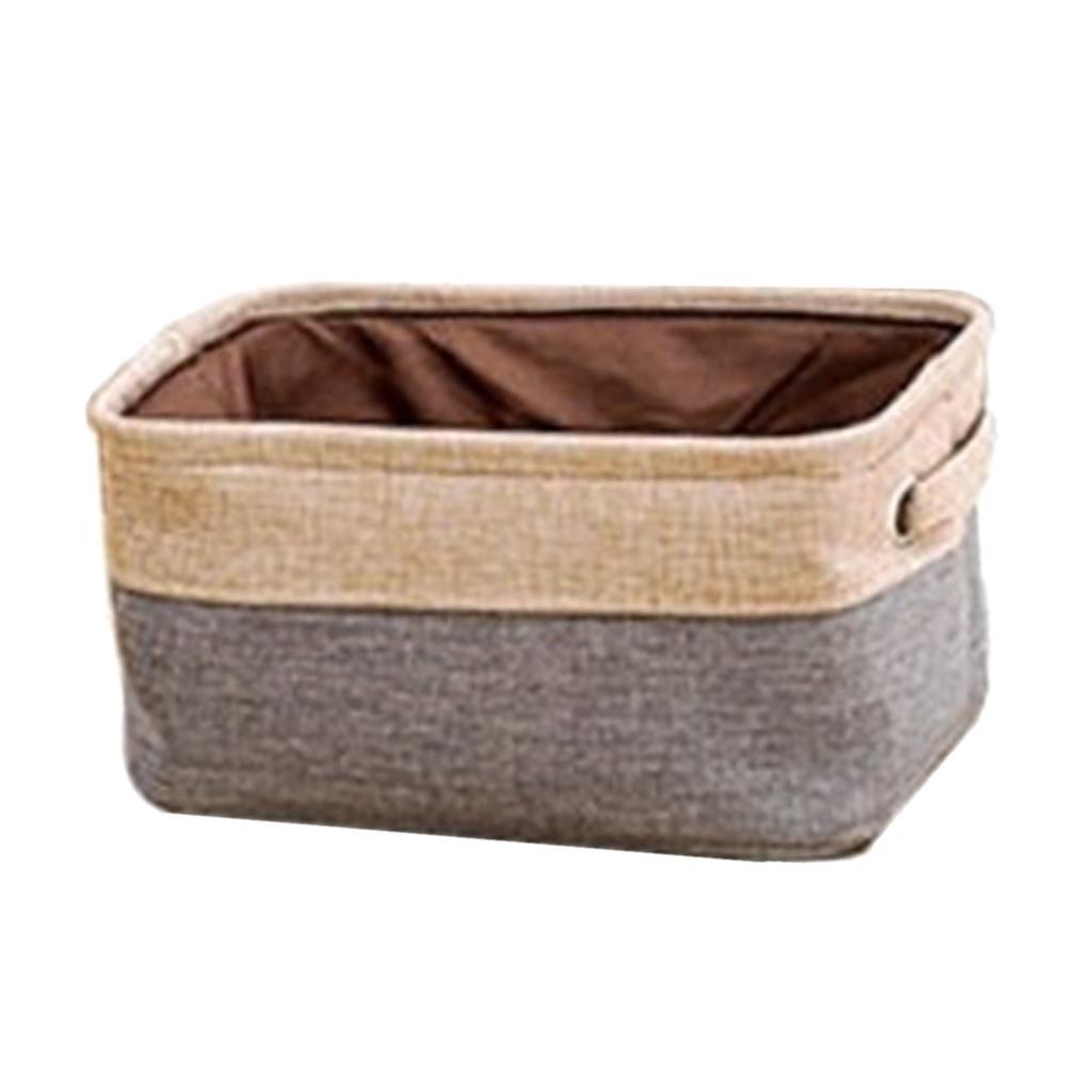 Foldable Storage Basket Clothes Laundry Hamper for