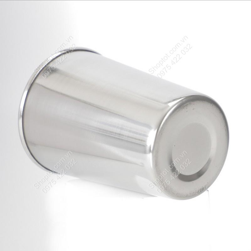 CỐC LY UỐNG NƯỚC BẰNG INOX 304 LOẠI 1 LỚP