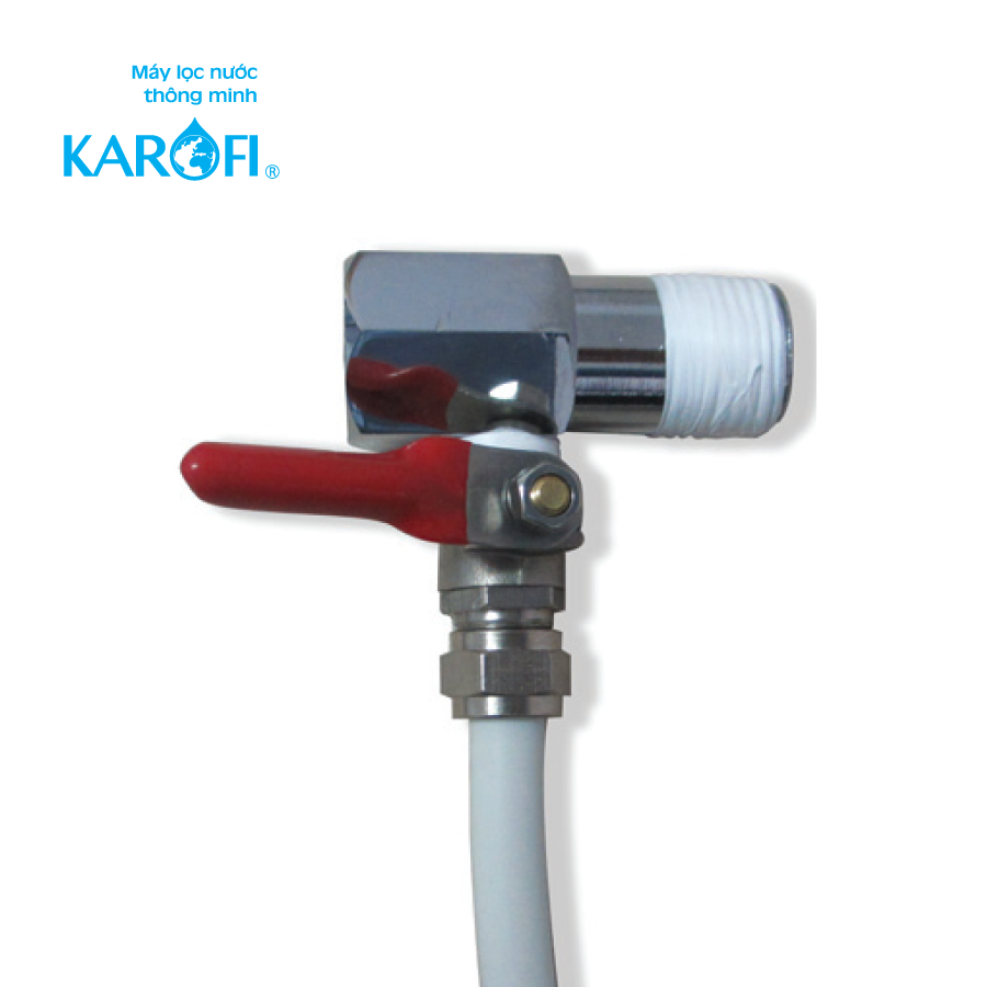 Khoá cút đầu vào máy lọc nước Karofi - Hàng chính hãng