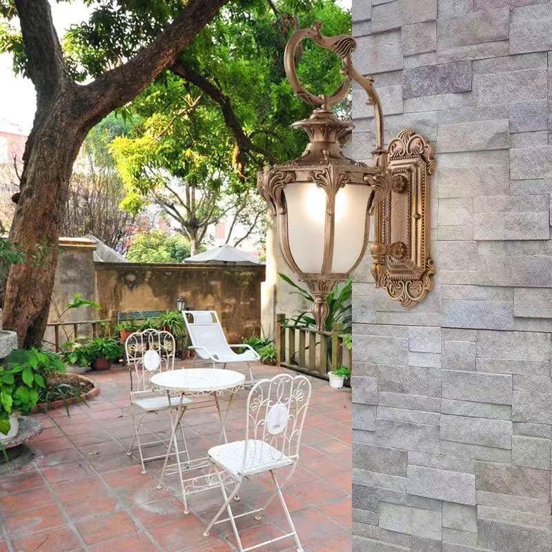 Đèn Tường Cột, Ban Công, Sân vườn biệt thự Phong cách Châu Âu siêu sáng không thấm nước