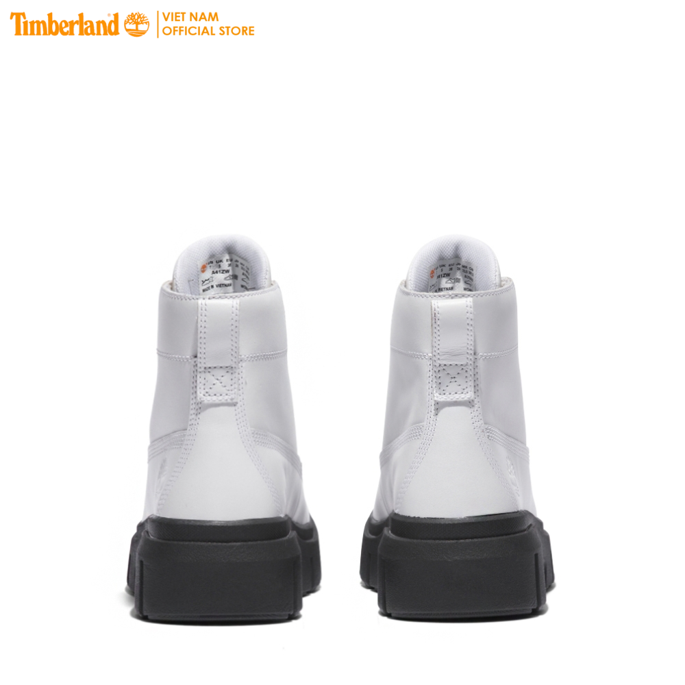 Timberland Giày Boot Nữ - Women's Greyfield Leather Boot White Full Grain TB0A41ZW13