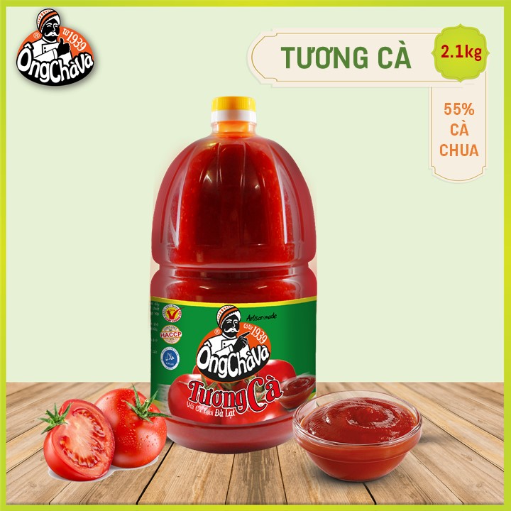 Tương Cà Ông Chà Và 2.1kg ( Tomato Ketchup Ong Cha Va 2.1kg)