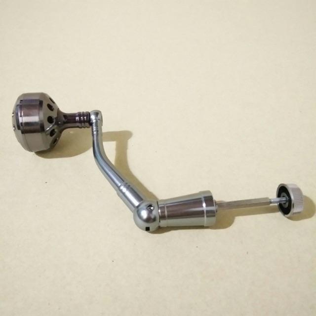 Tay quay inox thay thế cho tay quay máy câu bị gãy hợp máy 4000 đến 7000
