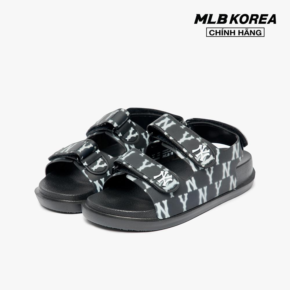 MLB - Giày sandals quai ngang khóa dán Chunky Monogram 3ASDSD423