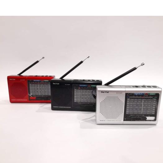 Đài Fm ĐẠI CÁT-515 Japan- thẻ nhớ, usb, nghe đài Radio trên sóng FM được thiết kế nhỏ gọn-Hàng CHính Hãng