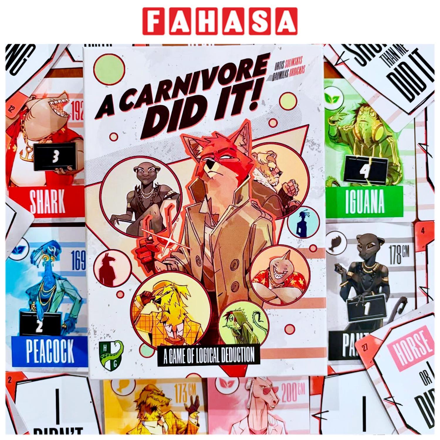 Boardgame A Carnivore Did It!