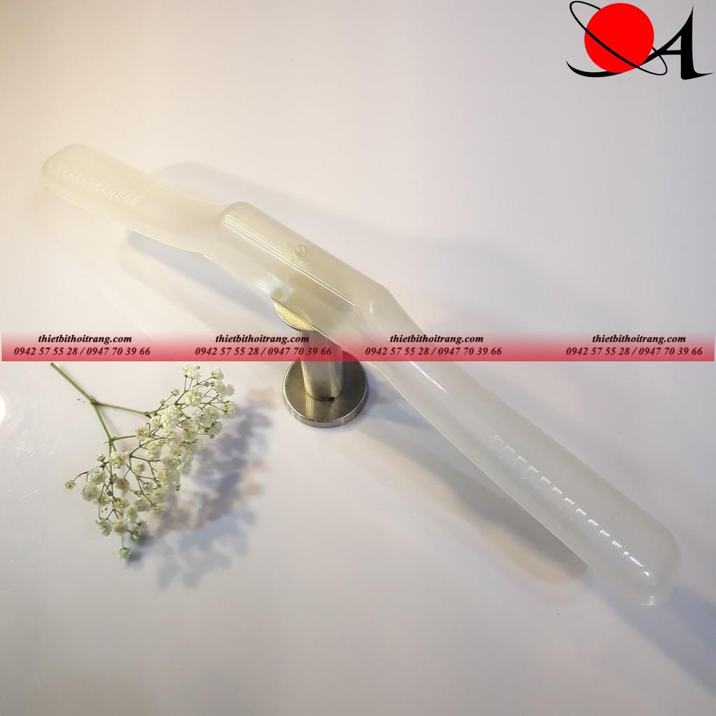 Bộ 50 Móc Áo Nhựa Trẻ Em Màu Trắng Vai To Đa Năng