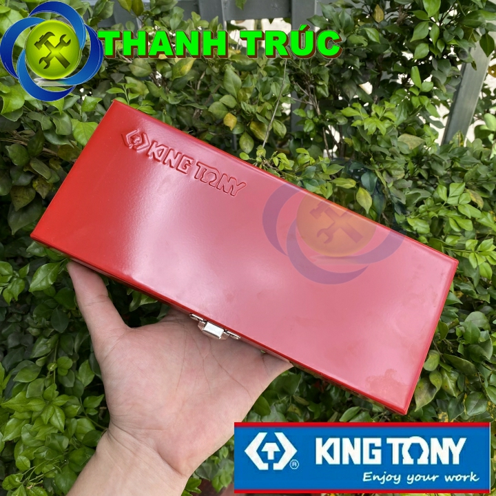 Hộp sắt Kingtony đựng dụng cụ kích thước 24.5x10.5x4cm