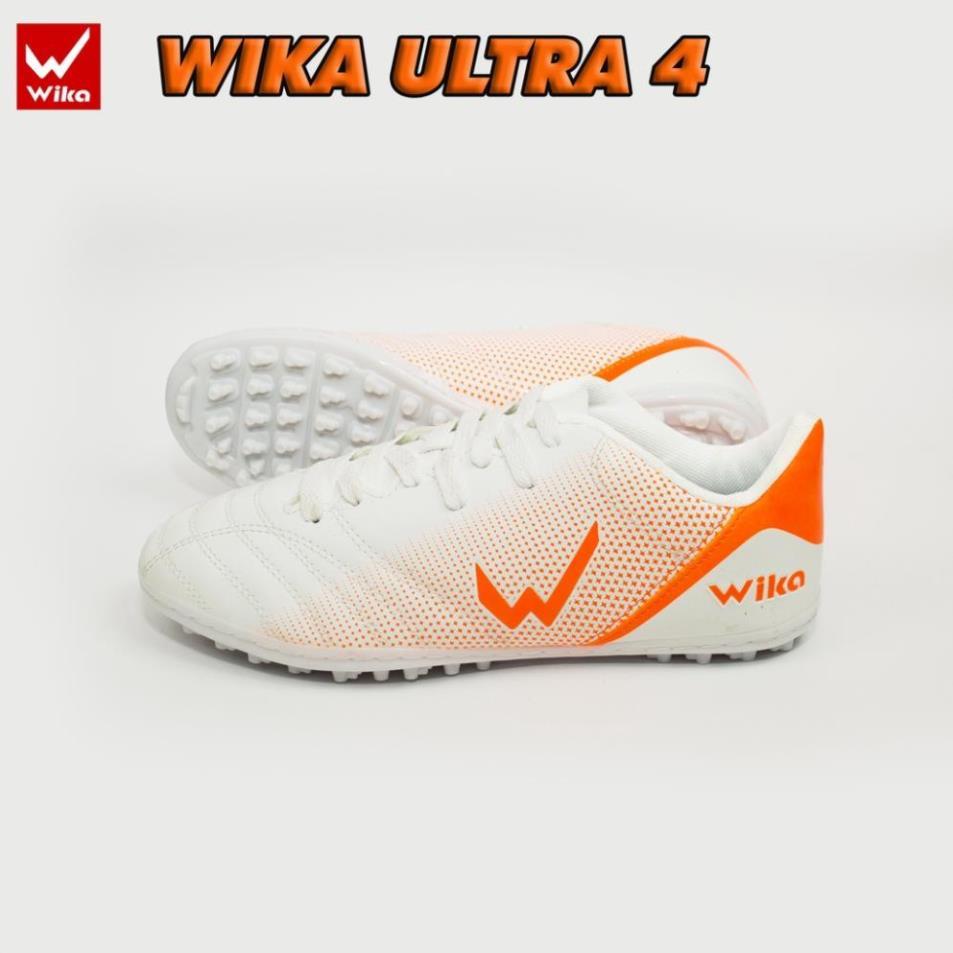 Free Ship - Giày đá bóng nam Wika Ultra 4 chính hãng ôm chân, siêu nhẹ giúp cảm nhận bóng tốt, chất liệu PU cao cấp 2020