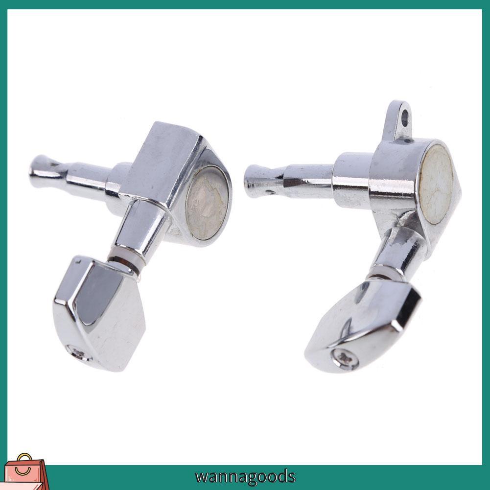 Set 6 Chốt Dây Đàn Guitar Bằng Chrome