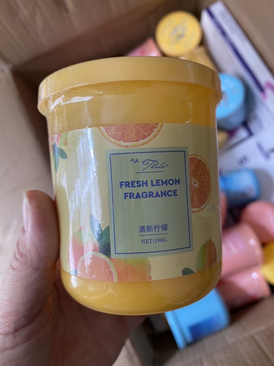 Lọ Sáp Thơm Để Phòng Siêu Thơm 190gr