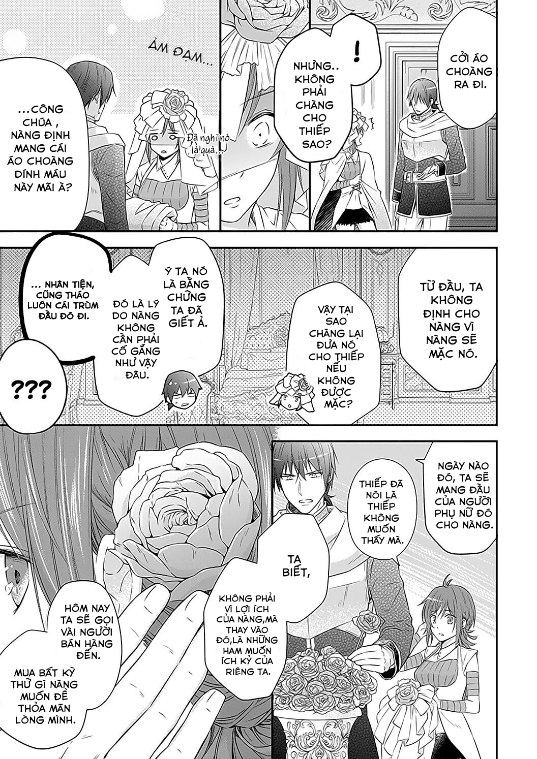 công chúa bị nguyền rủa được giam giữ bởi kỵ sĩ tàn bạo - khắc lên dấu ấn của tình yêu vĩnh cửu chapter 2 12