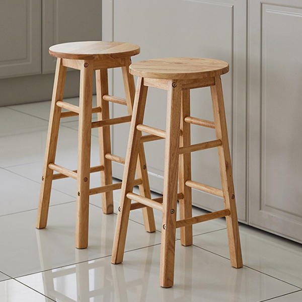 Ghế Gỗ Bar stool Thiết Kế Hiện Đại Phong Cách NỘI THẤT TC205 Gỗ cao su - cao 60cm