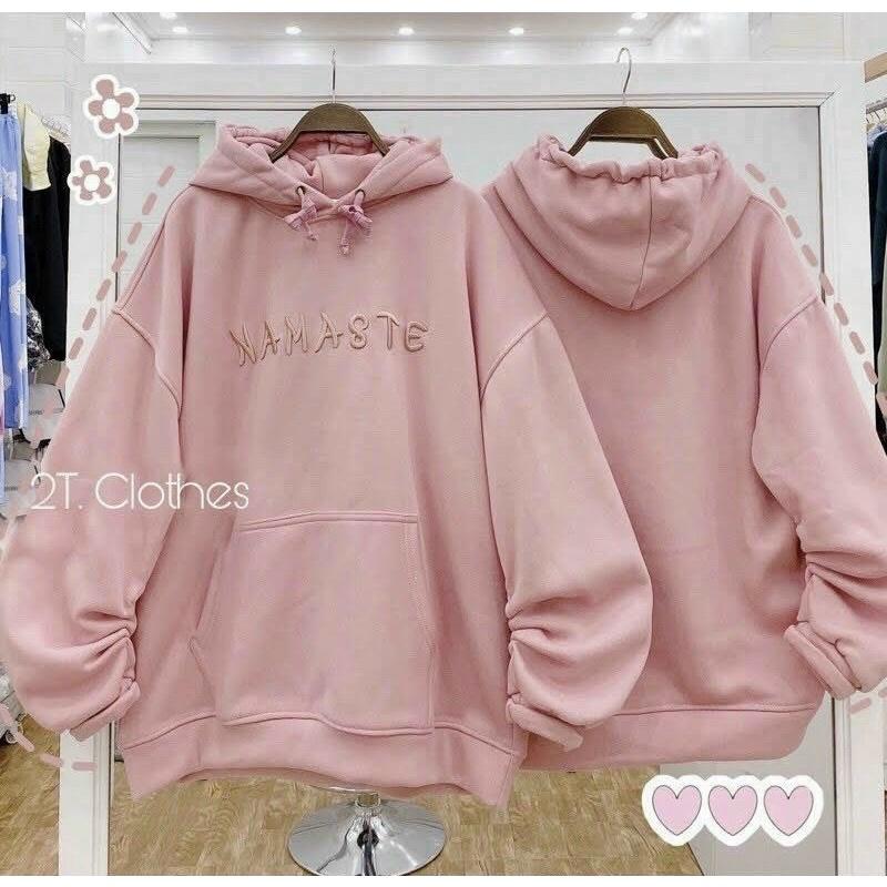 Áo hoodie Nam nữ nỉ bông mềm mịn logo thêu kiểu cánh dơi tay phồng from rộng bao đẹp tpp454 mới