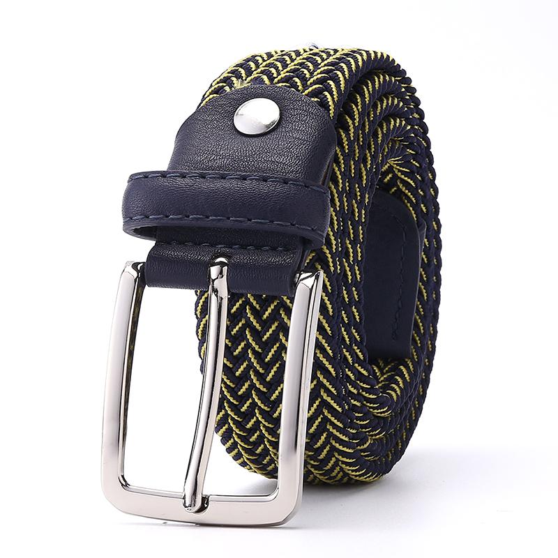 Áo Xanh Dương Thun Co Giãn Dây Lưng Vải Co Giãn Áo Thun Dệt Dây Da 1-3/8 "Rộng Kim Loại Nóng co Giãn Dây Dành Cho Nam