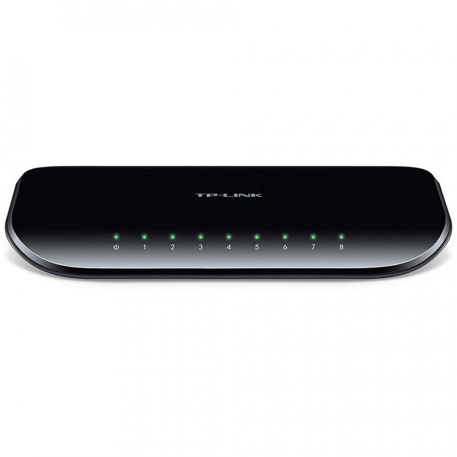 Switch Gigabit 8 cổng Để bàn TP-Link TL-SG1008D - Hàng Chính Hãng