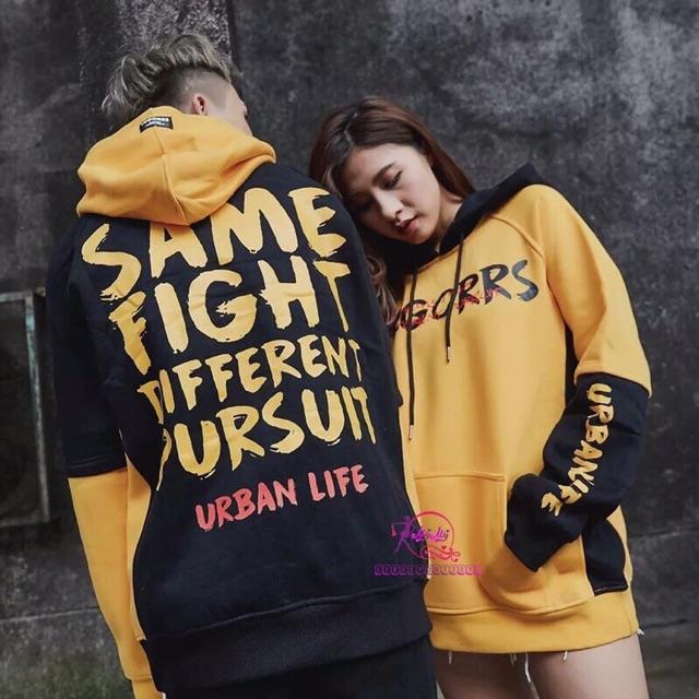 Áo hoodie nam nữ in kí tự