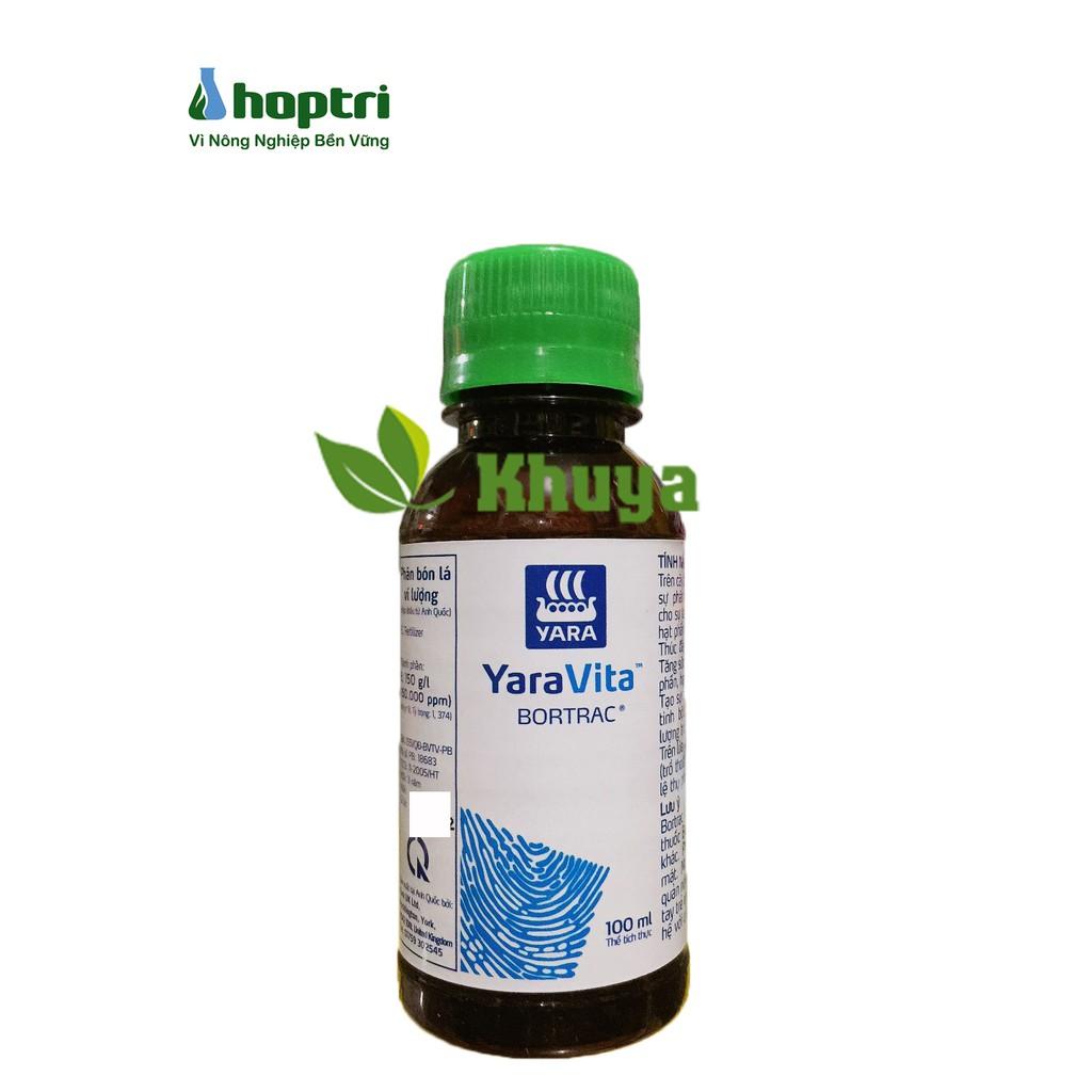 Phân bón lá vi lượng Hợp Trí Bortrac 100ml Đậu trái - Chống rụng hoa và trái non