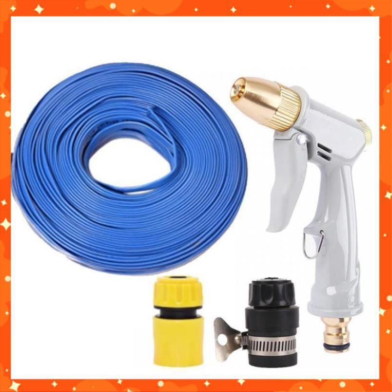 Bộ dây và vòi xịt rửa xe tưới cây tăng áp 15M 206846