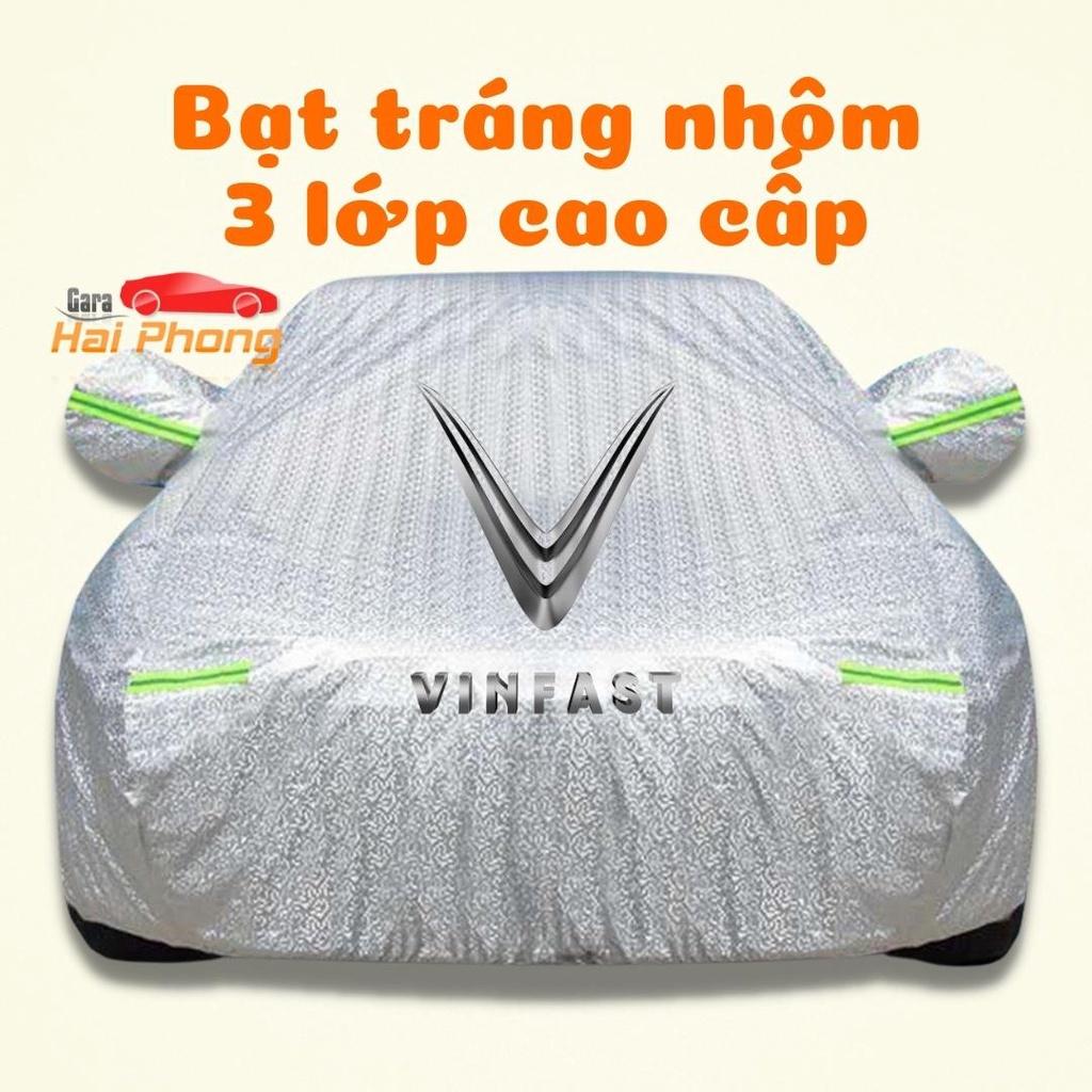 Bạt Phủ Xe Ô Tô VINFAST FADIL, LUX A 2.0, LUX SA 2.0, VF E34 Chất Liệu Bạt Tráng Nhôm 3 lớp, có khóa kéo cửa lái