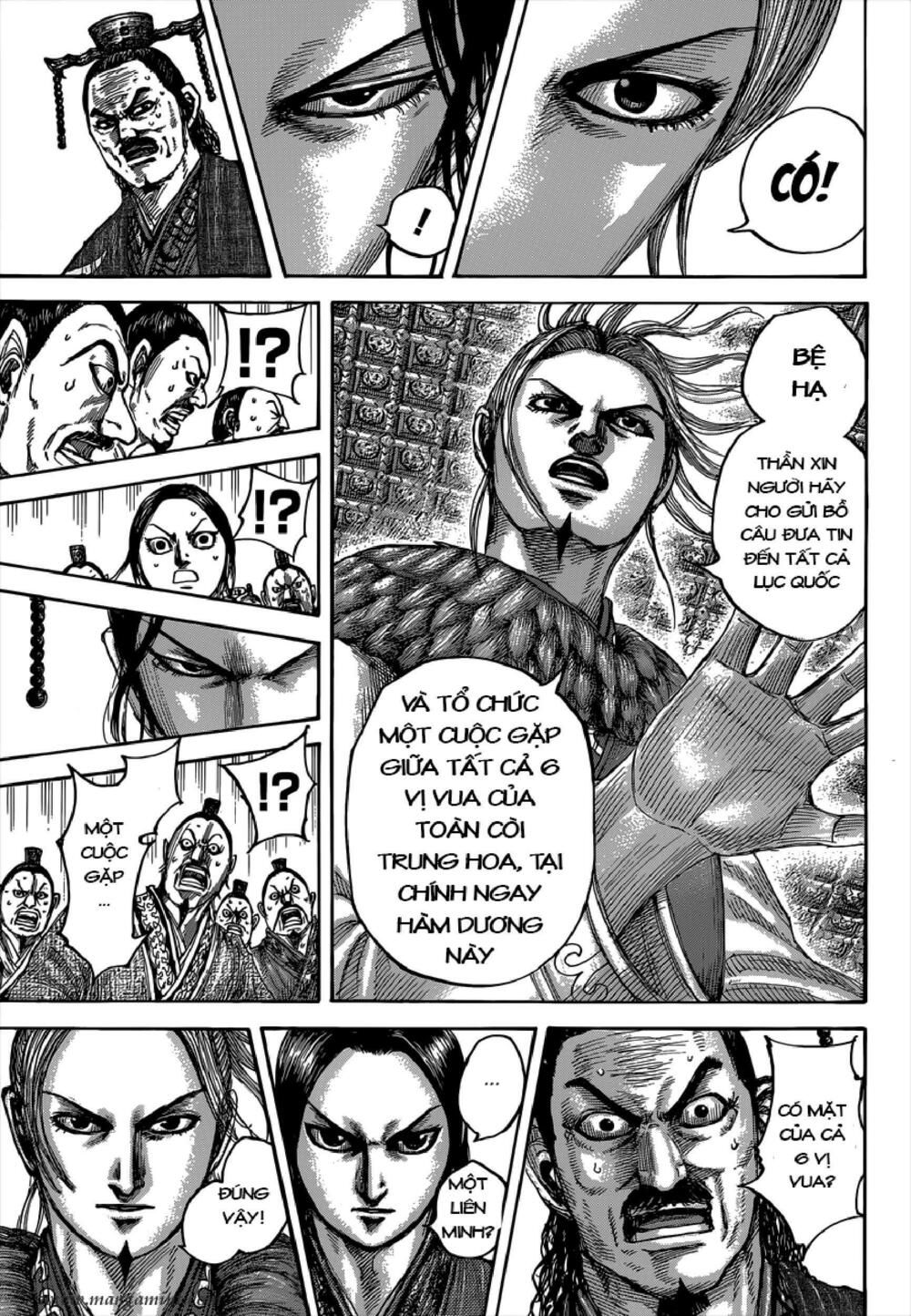 kingdom - vương giả thiên hạ chapter 490 11
