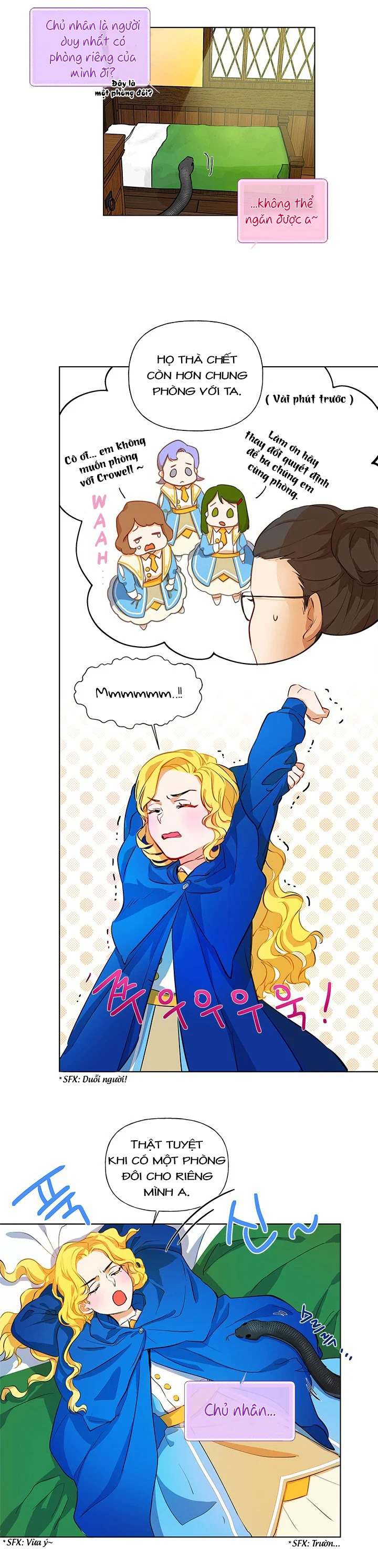 nhà nguyên tố tóc vàng chapter 11 18