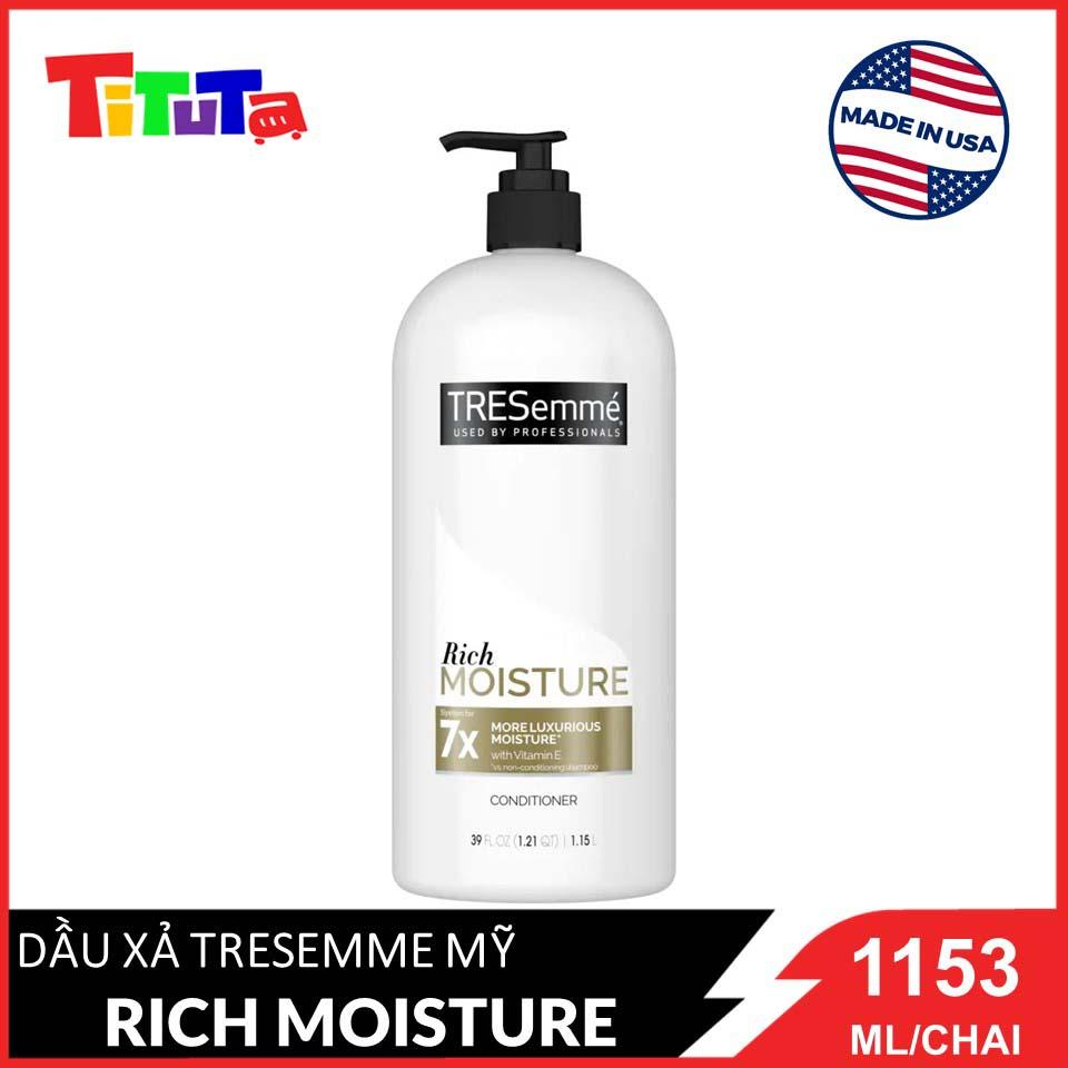 Dầu xả Tresemme Mỹ Phục hồi tóc khô và hư tổn Rich Mosture1153ml