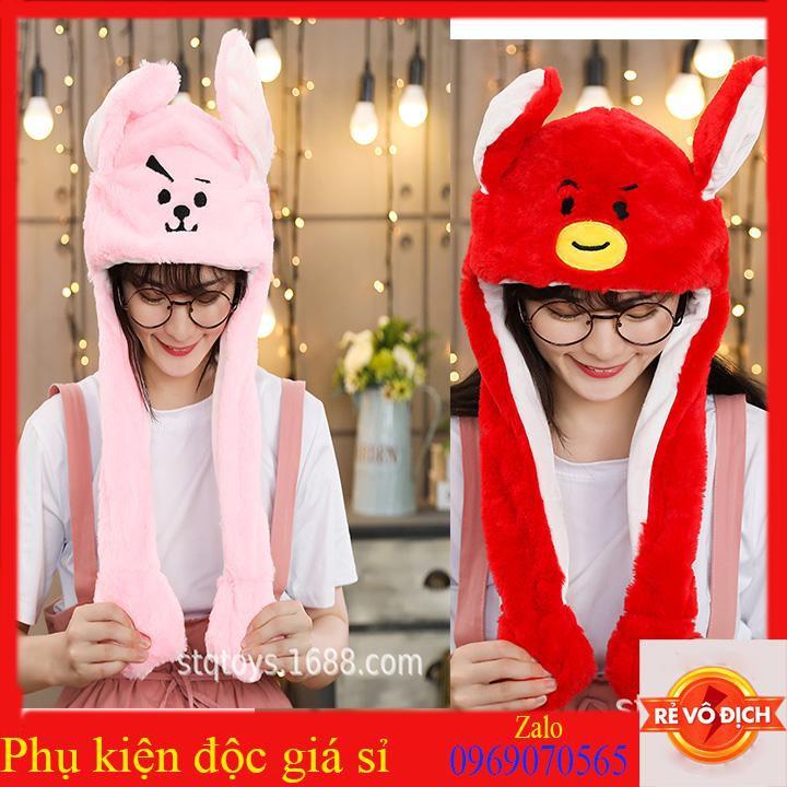 Mũ tai giật BTS mới nhất