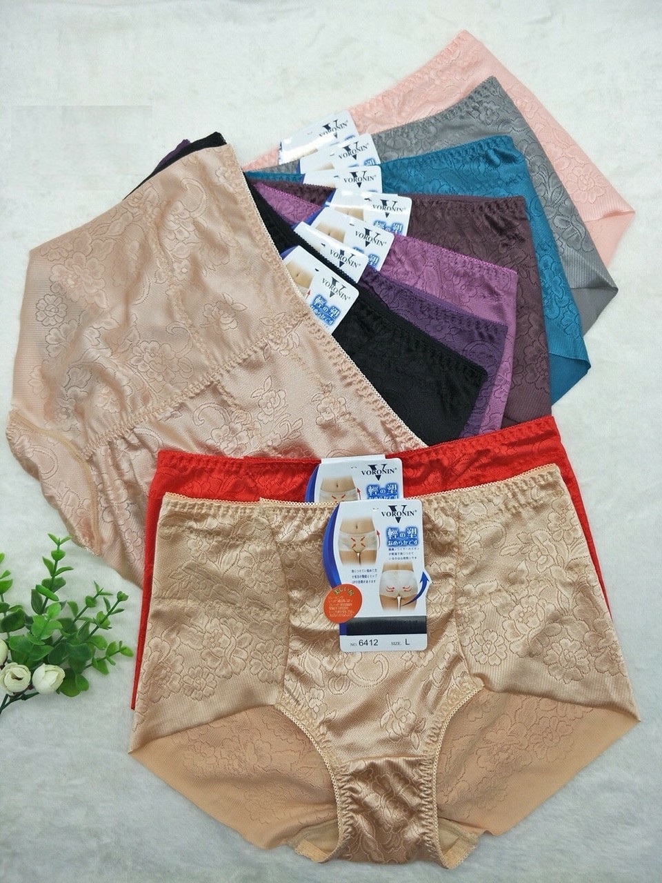 COMBO 5 QUẦN GẤM LƯNG CAO NHIỀU SIZE 6412