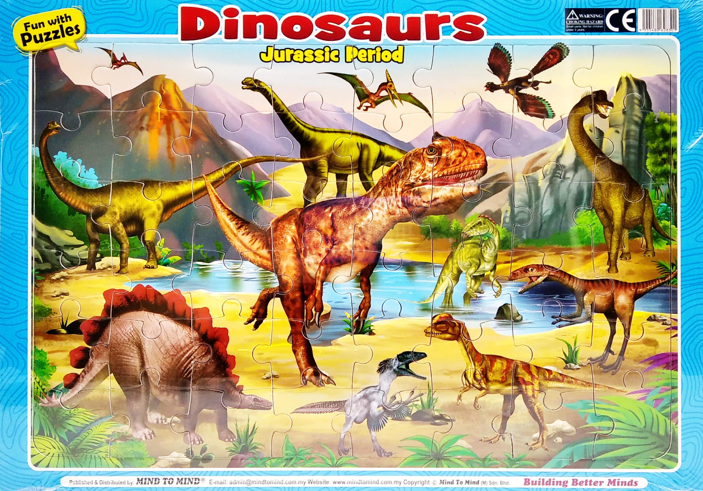 Fun With Puzzles: Dinosaurs Jurassic Period