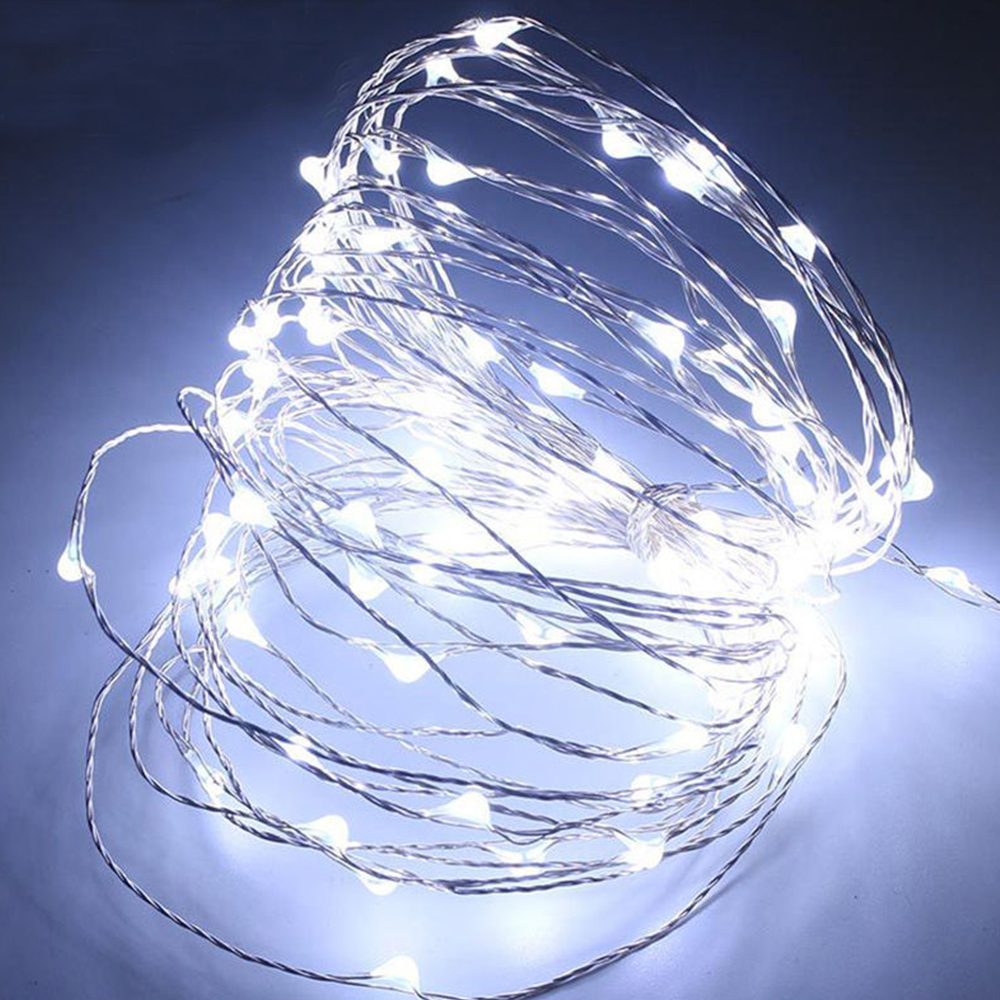 Fairy String Light Durable Copper Wire 30 LED Outdoor Garden - White
