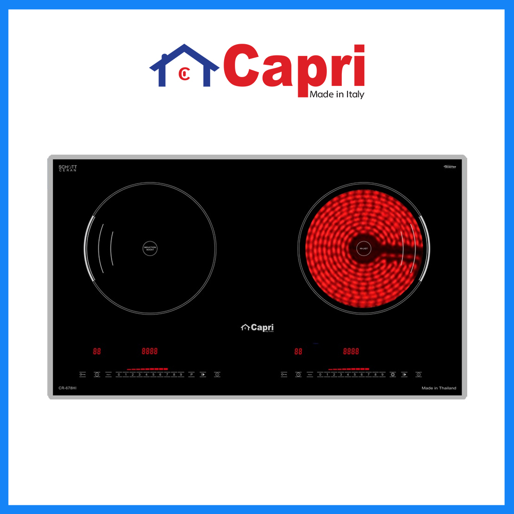 Bếp từ hồng ngoại Capri CR-678HI | Hàng chính hãng | Nhập khẩu Thái Lan