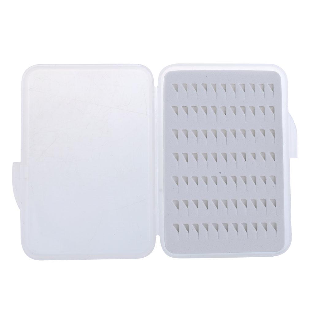 Pocket Waterproof Slit Foam Fly Fishing Box Ultra Slim Flies Storage Case S