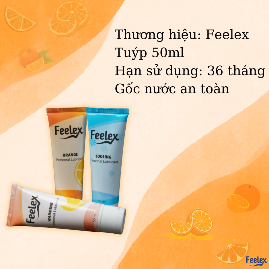 Gel bôi trơn quan hệ cao cấp Feelex Personal Lubricant dung tích 50ml