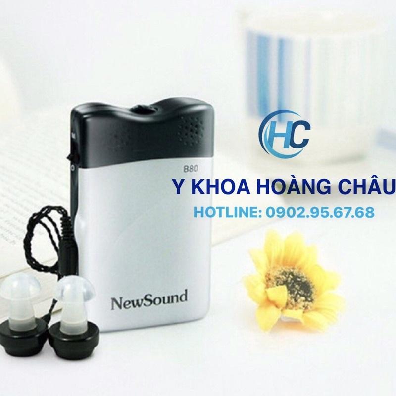 Máy trợ thính 2 tai nghe New Sound B80P âm thanh rõ ràng, trong trẻo