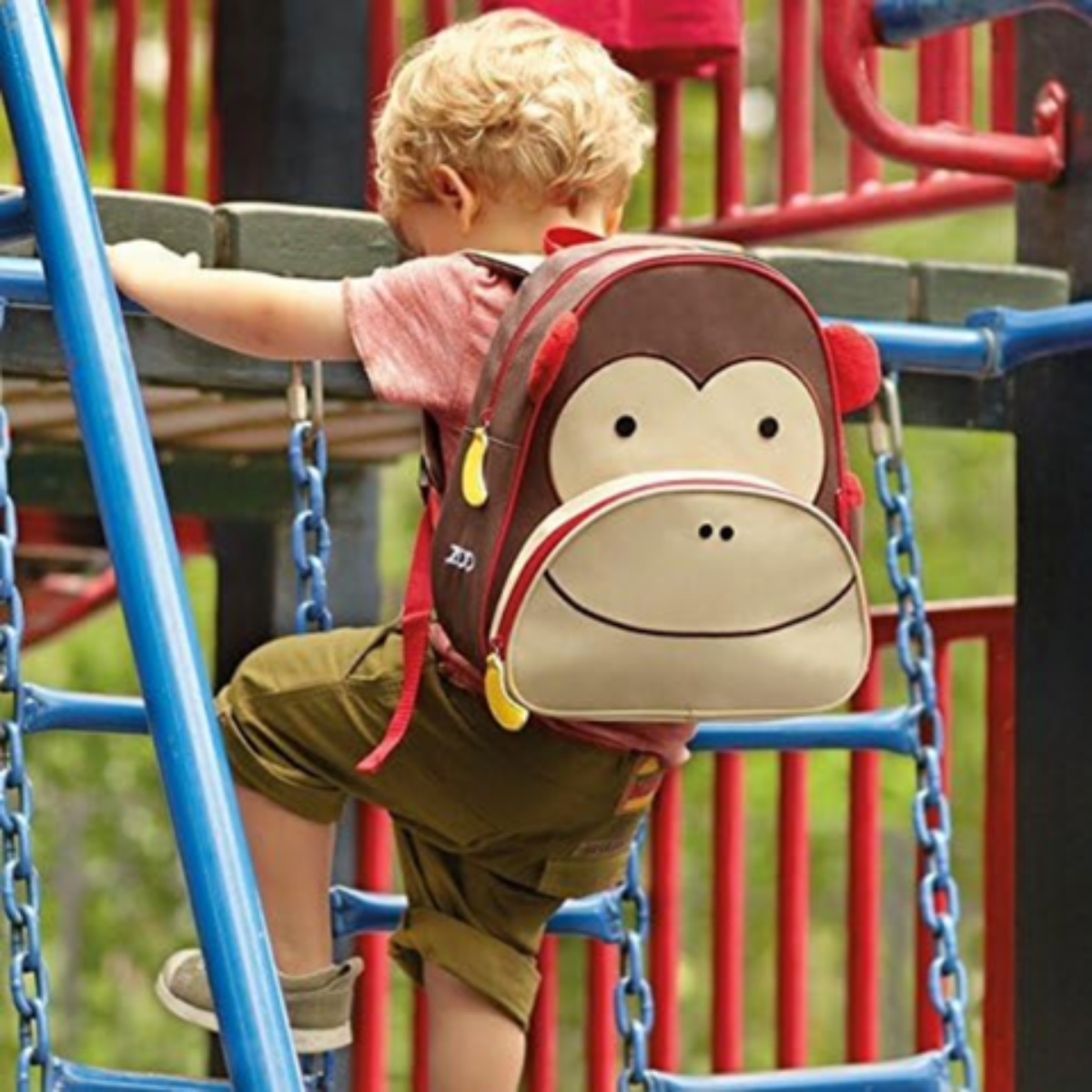 Ba Lô Trẻ Em Cỡ Trung Zoo Skip Hop - Khỉ con 210203